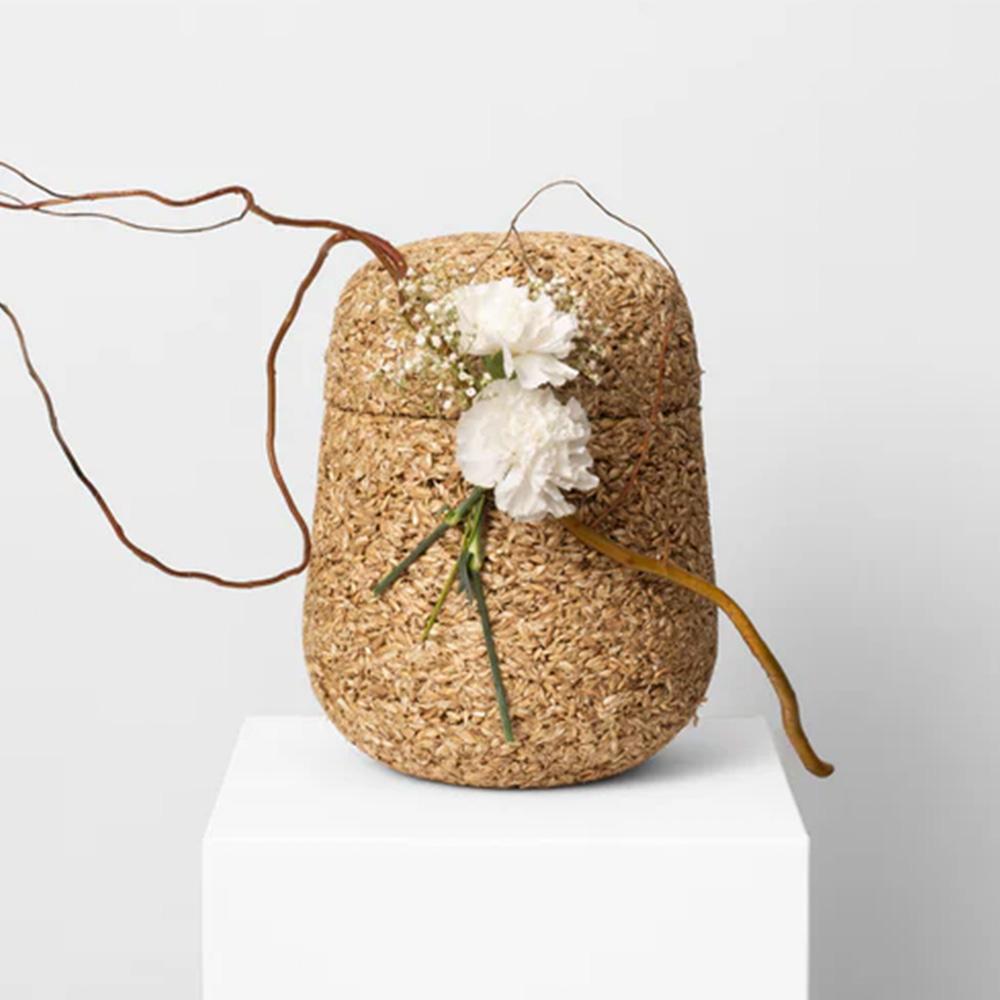Bio-Urne Grano aus Dinkelspelz Bio-Urne Grano aus Dinkelspelz